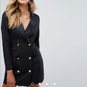 ASOS tux dress